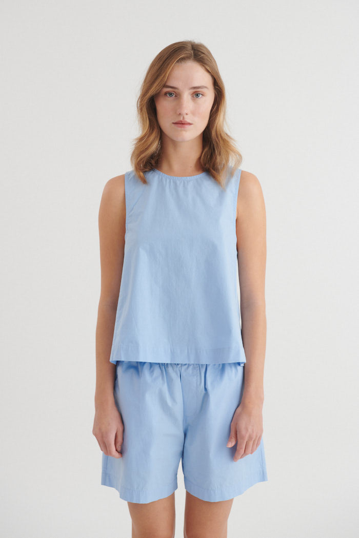 Basic Apparel Ida Top Toppe 772 Frozen fjord